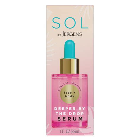 sol self tanning drops.